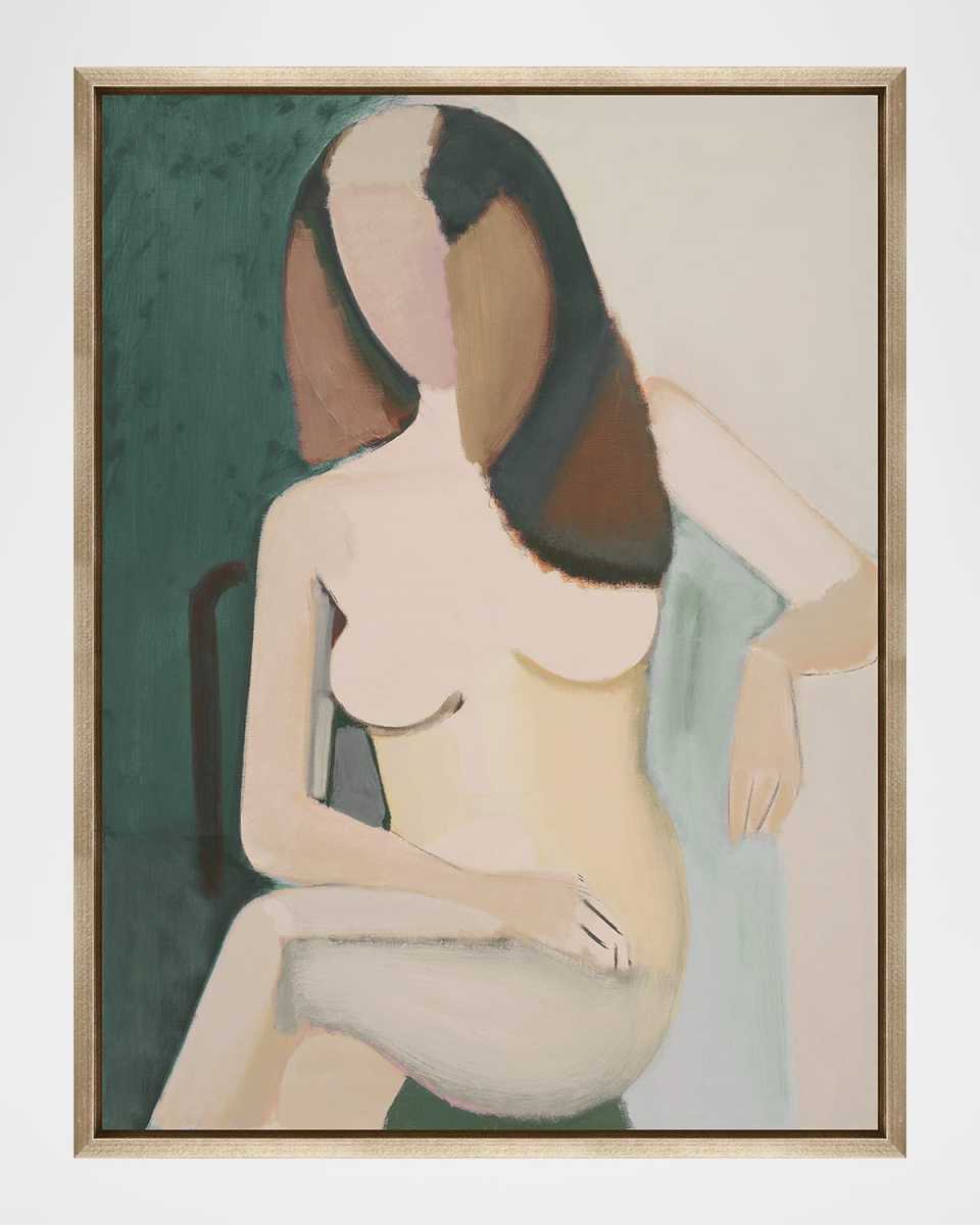"Serenity in Stillness" Framed Giclee by Alex Zane, 30.75" x 40.75"